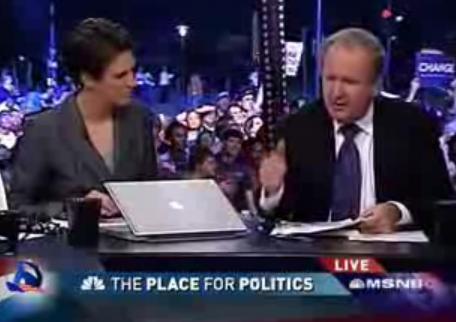 Mac Laptop In Use By MSNBC Staff Mac Laptop In Use By MSNBC Staff