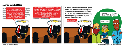 PC Weenies Cartoon Presentation Hell